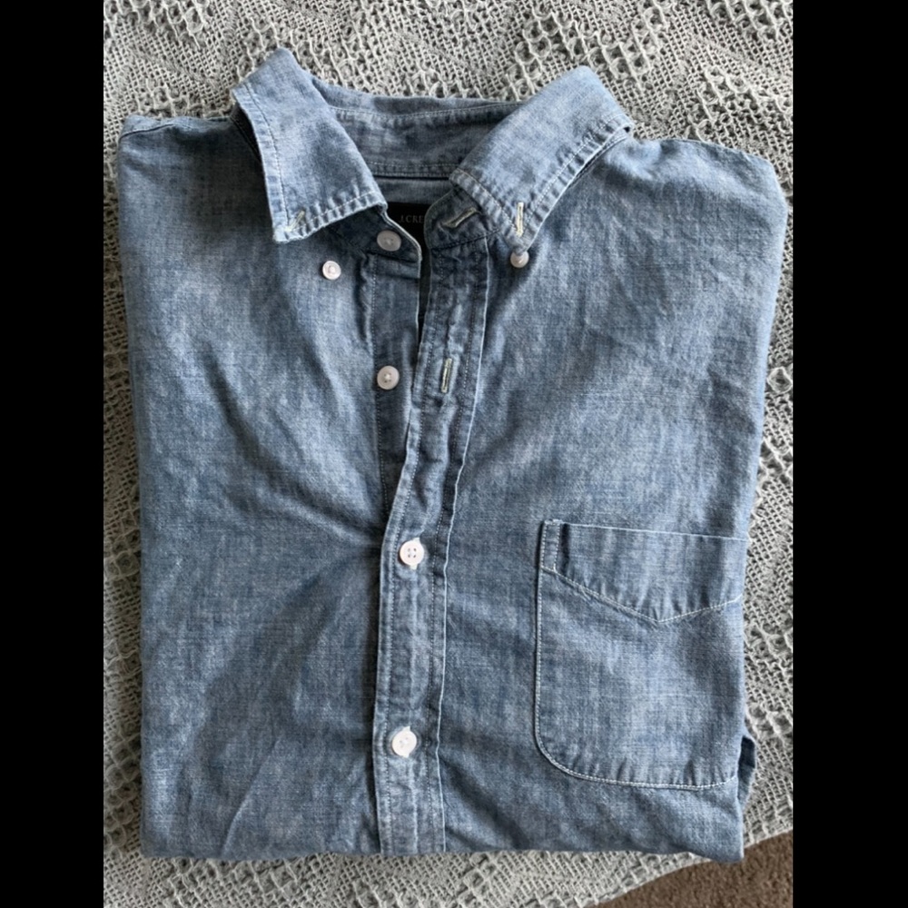 JCrew Men’s Chambray Shirt